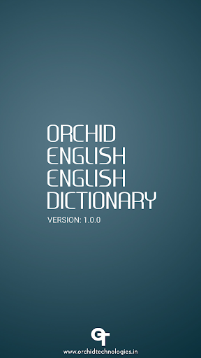 Android application English Dictionary screenshort