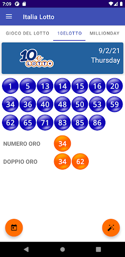 Italia Lotto - Pronostico AI Screen 3