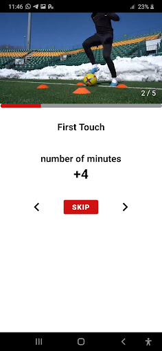 Football Academy Screen 2