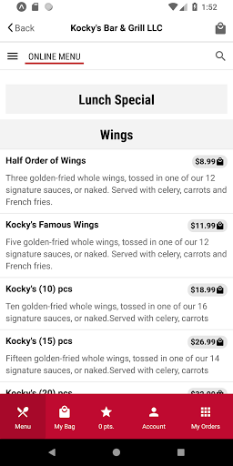 Kockys Bar & Grill Screen 2