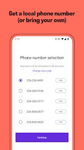 TextNow: Call + Text Unlimited MOD APK (Premium Unlocked) 2