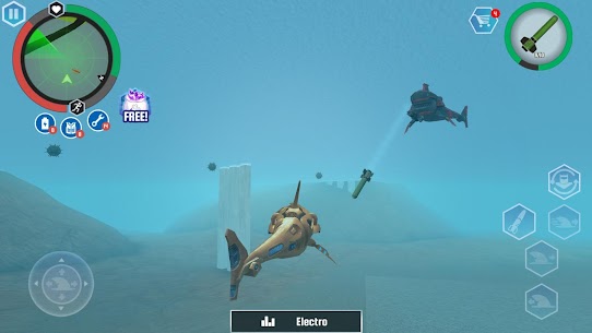 Robot Köpekbalığı MOD APK (Sınırsız Yükseltme Noktası) 5