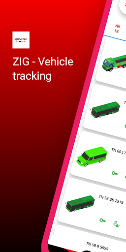Android application ZIG Telematics screenshort