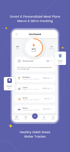 Joulino: Personalized Diet Screen 2