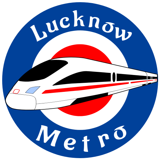 Lucknow Metro लखनऊ मेट्रो logo