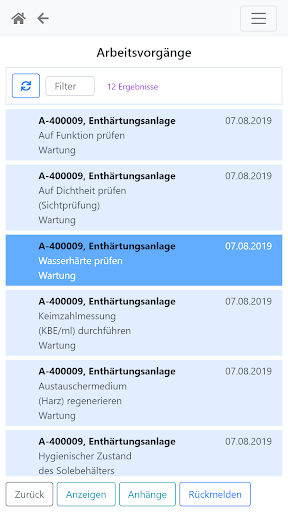 speedikon C - Sammelaufträge Screen 3
