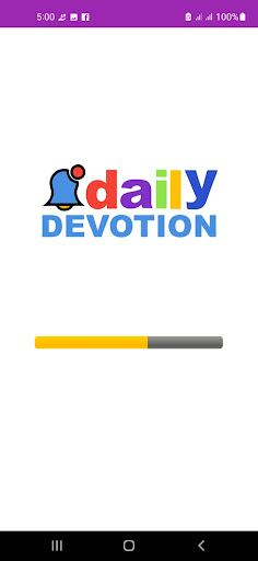 Android application Daily Devotion screenshort