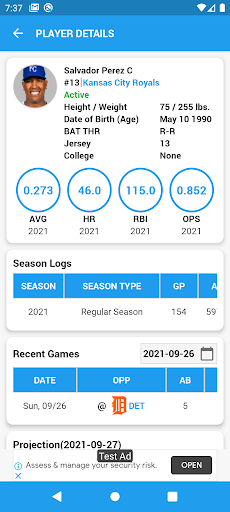 YebScore Screenshot 4 - AppWisp.com