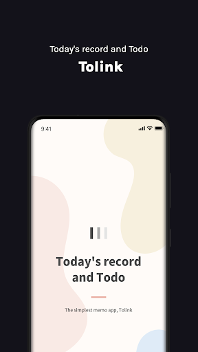 Android application Tolink - Today and Todo list screenshort
