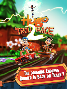 Hugo Troll Race 2: La ruée vers le rail audacieux