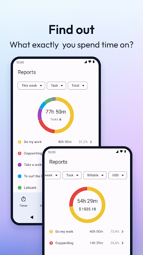 TiGo - Time and Goals Tracker Screen 3