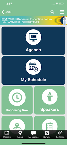 eventScribe Screen 3