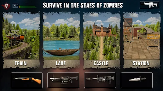Walking Zombie Survival Games
