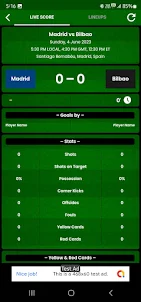 Madrid Football Live Score