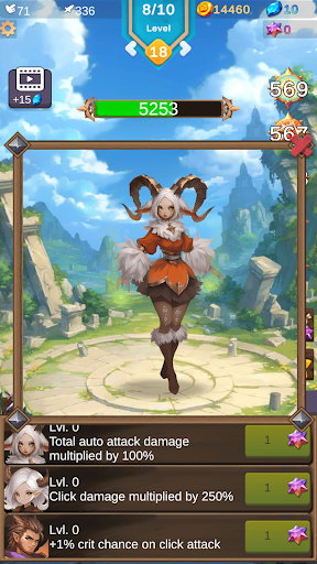 Screenshot Anima Saga - RPG Clicker