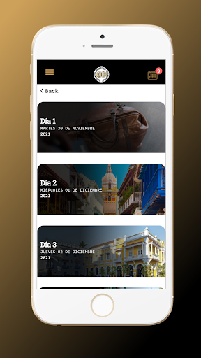 Android application Cartagena MMXXI screenshort