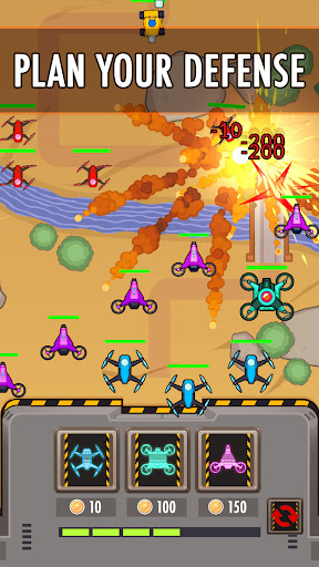 Android application Drone Defense screenshort