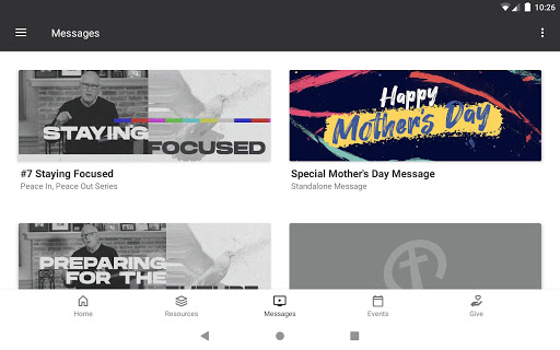 Screenshot of MyCOR: Church of the Redeemer