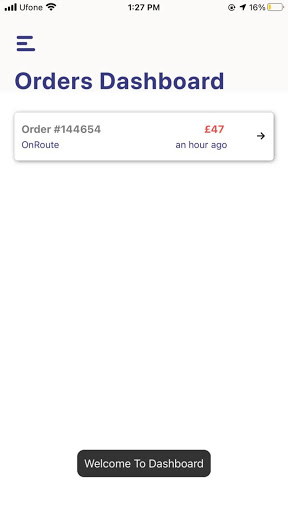 Food Eat Express Rider Screen 2