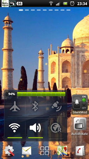 Android application taj mahal wallpaper screenshort