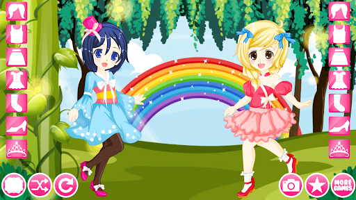 BFF Sisters Dress Up Game Screen 2