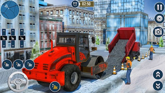 Snow Construction Simulator 3D Screenshot