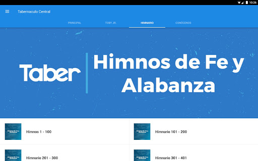 Screenshot of TaberGO