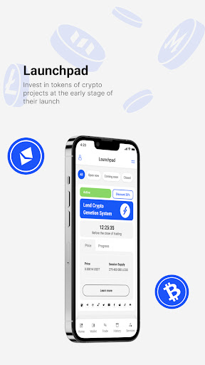 EarnBIT: Buy & Exchange Crypto Screen 2