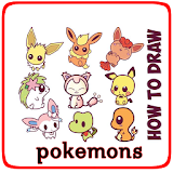 How to Draw Cute Pokemons Character icon