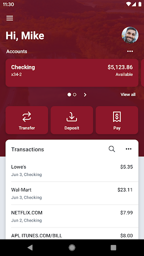 ESB Bank Screen 2