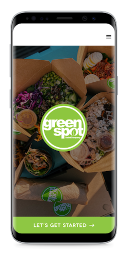 Android application Greenspot Salad Company screenshort