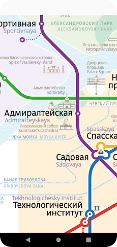 Saint-Petersburg Metro Mapのおすすめ画像3