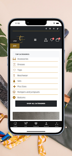 Android application Quasar Trendz screenshort