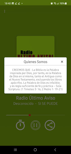 Radio Ultimo Aviso Screen 3