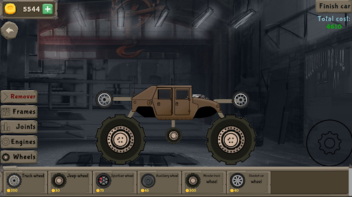 Car constructor Screen 2