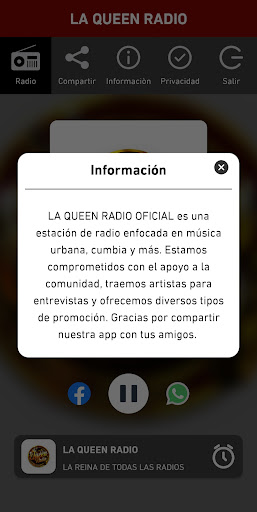 La Queen Radio Screen 2