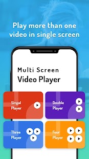 Multi Screen Video Player स्क्रीनशॉट