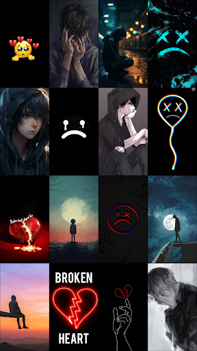 Sad Wallpaper for Girls & Boys Screen 3