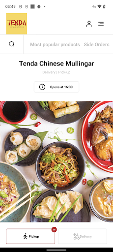 Android application Tenda Fast Food Mullingar screenshort