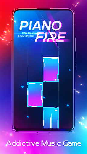 Piano Fire: Edm Music & Piano - Music - games