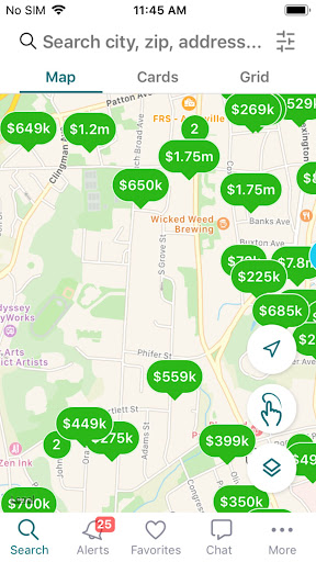 Android application Nest Realty screenshort