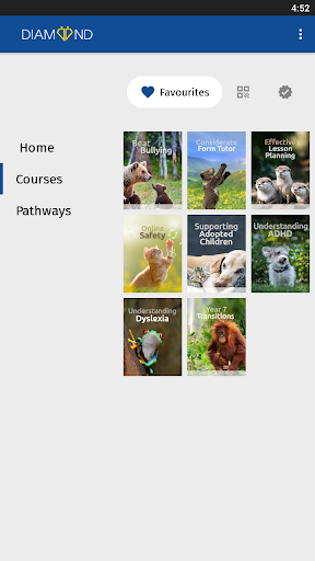 Android application DLPT Library screenshort