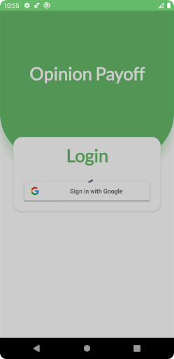 Android application Opinion Payoff screenshort