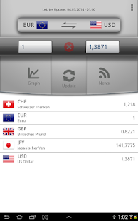 Währungsrechner Easy Currency Screenshot