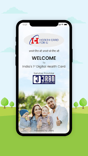 Android application Digital Health Card For U screenshort