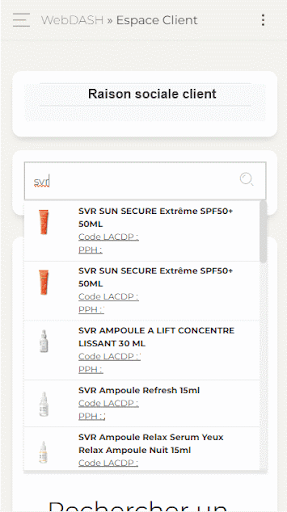 LACDP WebDASH Screen 2