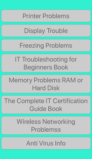 Android application Computer Troubleshooting screenshort