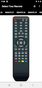Akai TV Remote