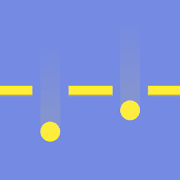 Dual Dots - Tap to Fit & Pass via Holes in Hurdles