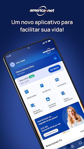 Android application Meu Americanet screenshort